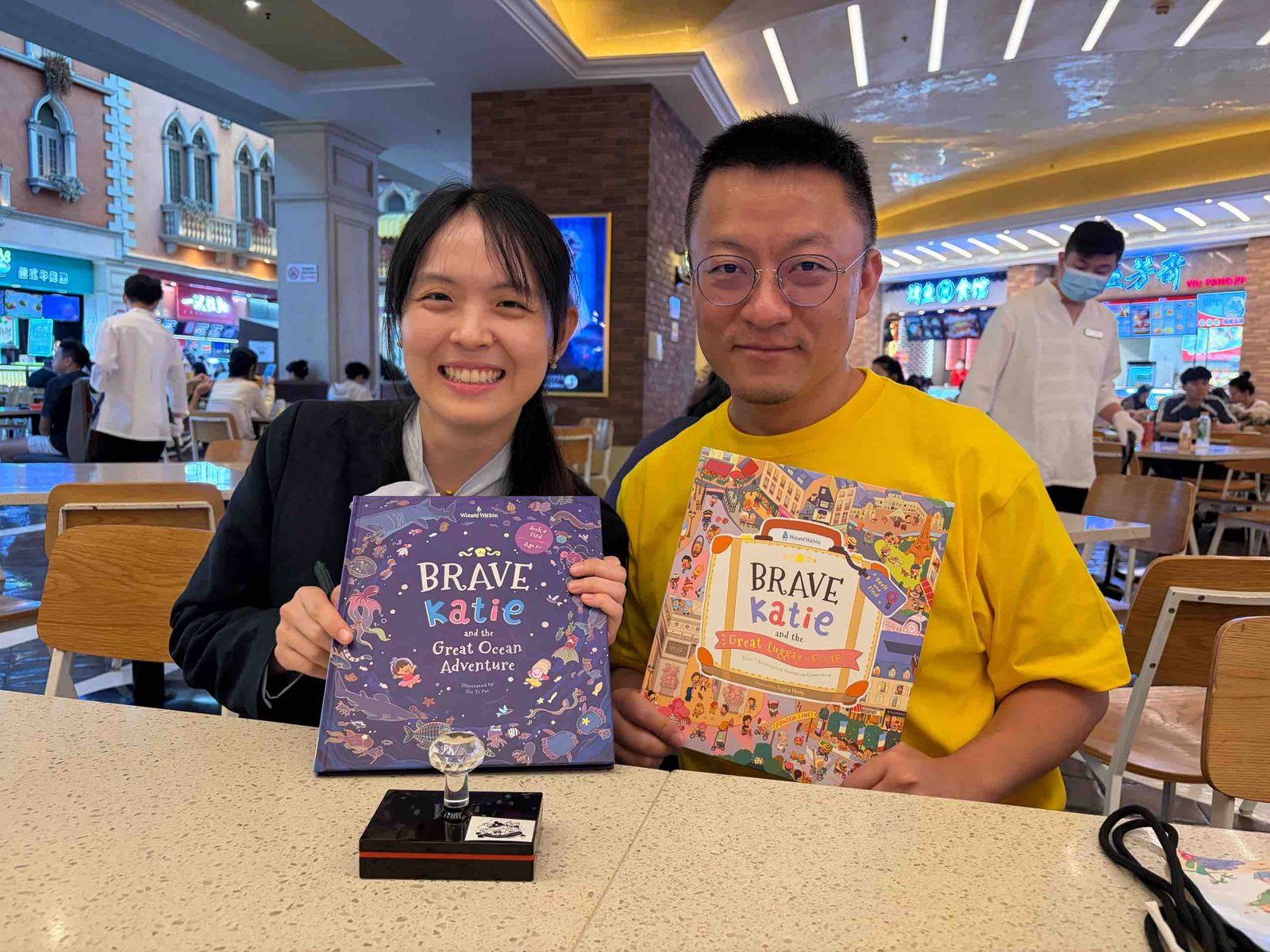 Wizard Within チームと児童コンテンツと冒険世界について議論。
