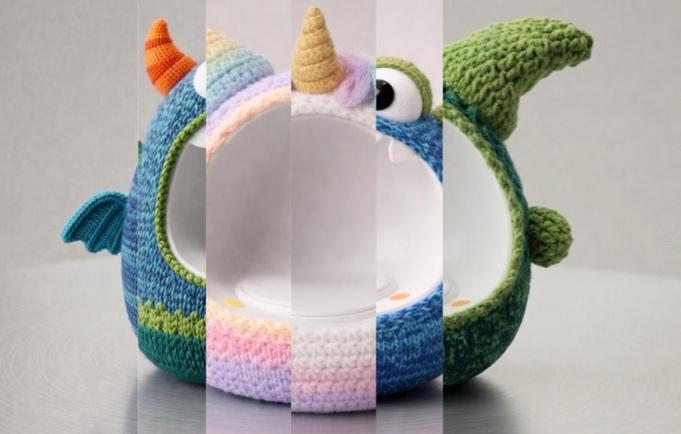 Knitted Console Cover